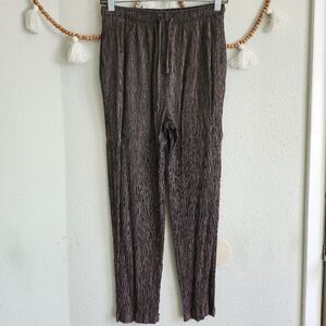 Clio Elastic Waist Striped Chill Pants